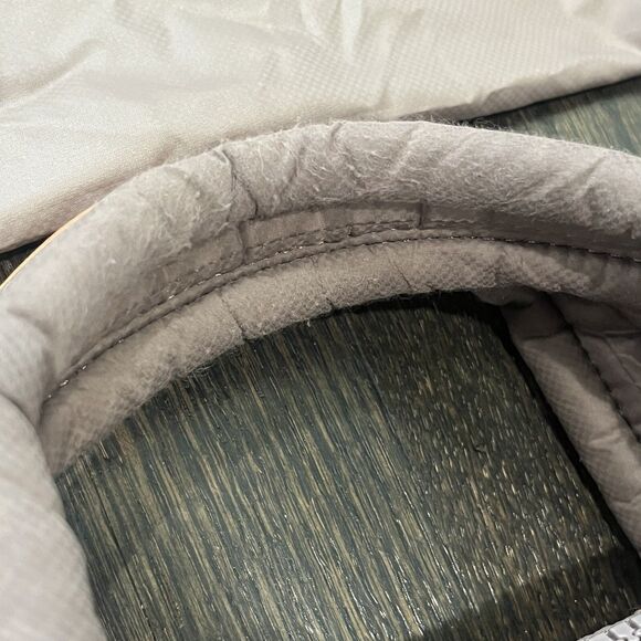 MZ Wallace Sutton Deluxe Bag Small Mauve Quilted Nylon Crossbody Neutral - Picture 5 of 14